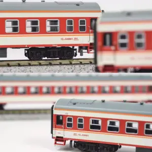 N-Scale 1/160 Passenger Train Set with Lights 14 S78fa3bf592134415952d52ec49b3b803E