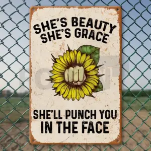 Vintage Metal Sign 20x30cm with Distressed Finish 13 S790adb6c7b524cc8a2a05c2f2af046c4r