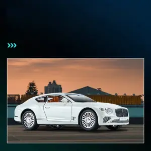White 1:24 Bentley Continental GT Diecast Model 10 S791cb96c19574b03aa54b534e84c404cM
