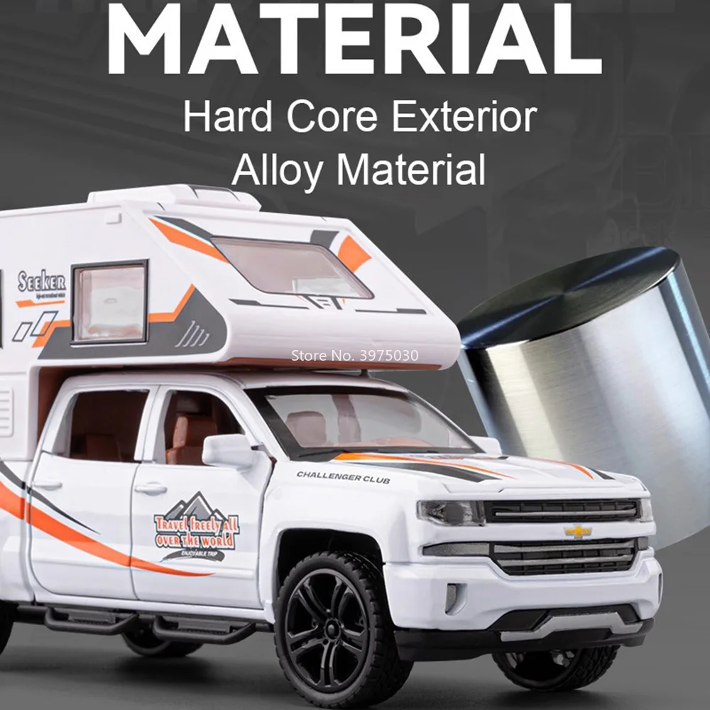 1:32 Scale Camper Van Model with Lights 3 1:32 Scale Camper Van Model with Lights - Image 3