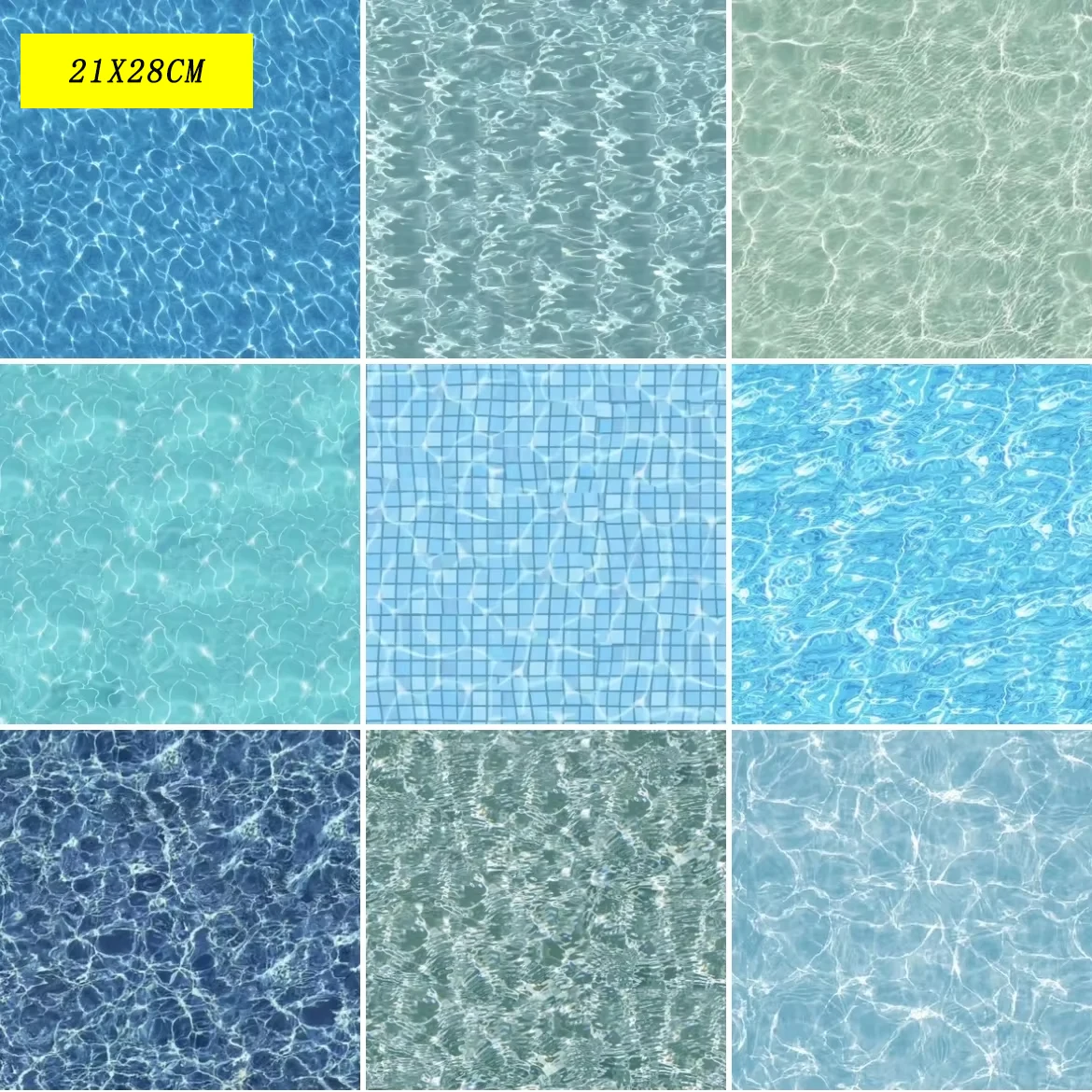 Realistic Water Pattern Sticker for Models 2 Realistic Water Pattern Sticker for Models - Image 2