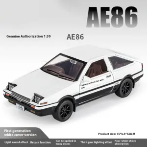 Toyota AE86 1:30 Scale Diecast Model Car 14 S7948f60cc51140ba97a4a72ce0ffee66h