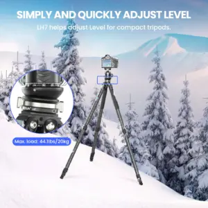 WEYLLAN Aluminum Leveling Tripod Head Supports 10kg 10 S79591ae591fa41e989086ac79cc1f205G