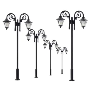 HO Vintage Street Lamp Set with LED Lighting 15 S79606951e6e647afa91c1ab56286be7f1