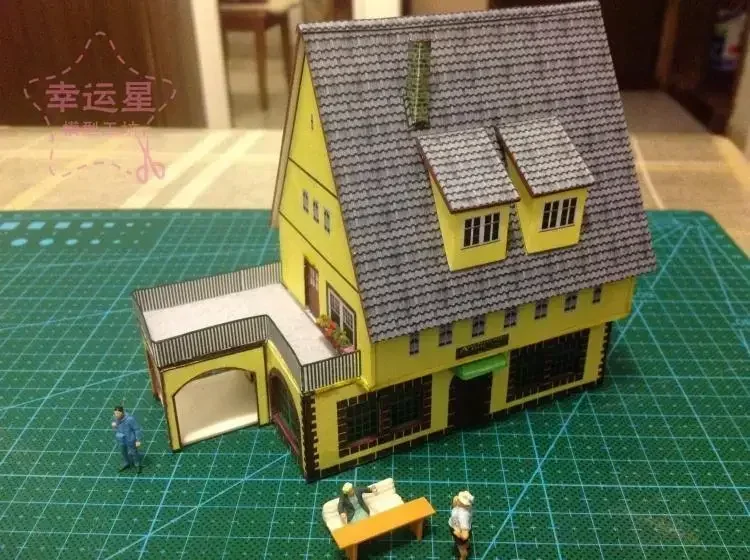 European Architecture Paper Model Kit for Crafting 10 European Architecture Paper Model Kit for Crafting - Image 10