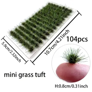 Realistic Miniature Grass Tufts for Dioramas 18 S797e7b817c5d4f969fe01d83880f9053q