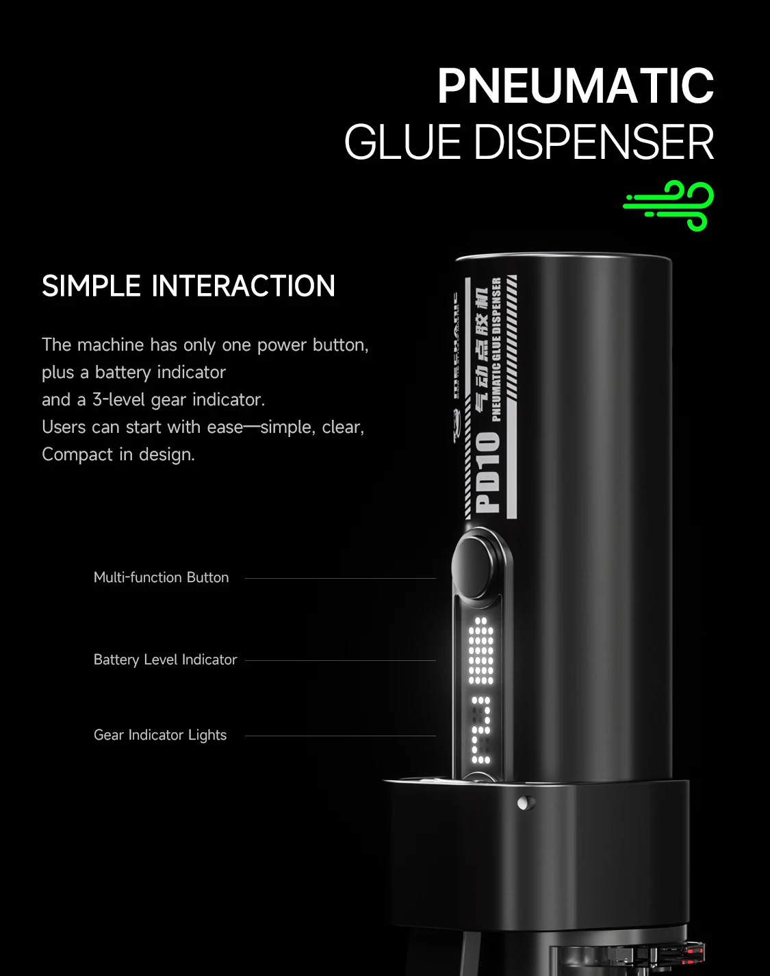 Electric Glue Dispenser PD10 for Precise Application 6 Electric Glue Dispenser PD10 for Precise Application - Image 6