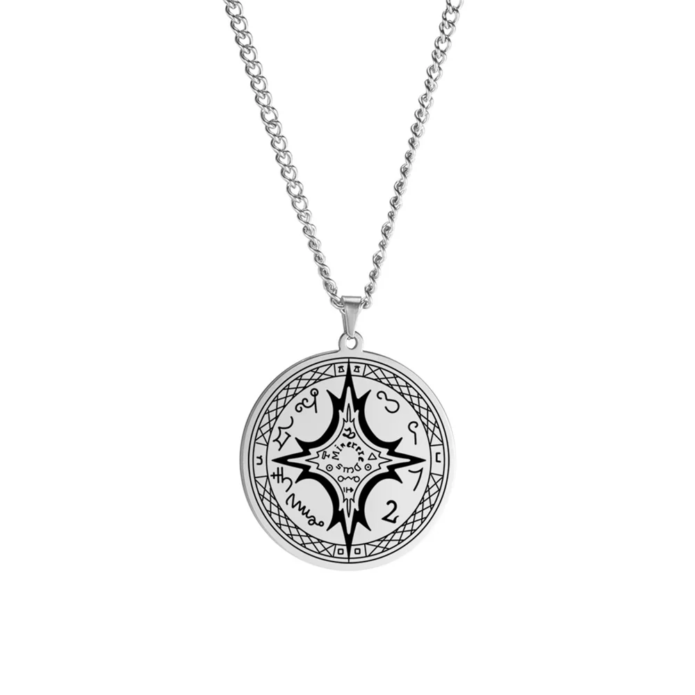 Mystical Stainless Steel Tetragrammaton Pendant 8 Mystical Stainless Steel Tetragrammaton Pendant - Image 8