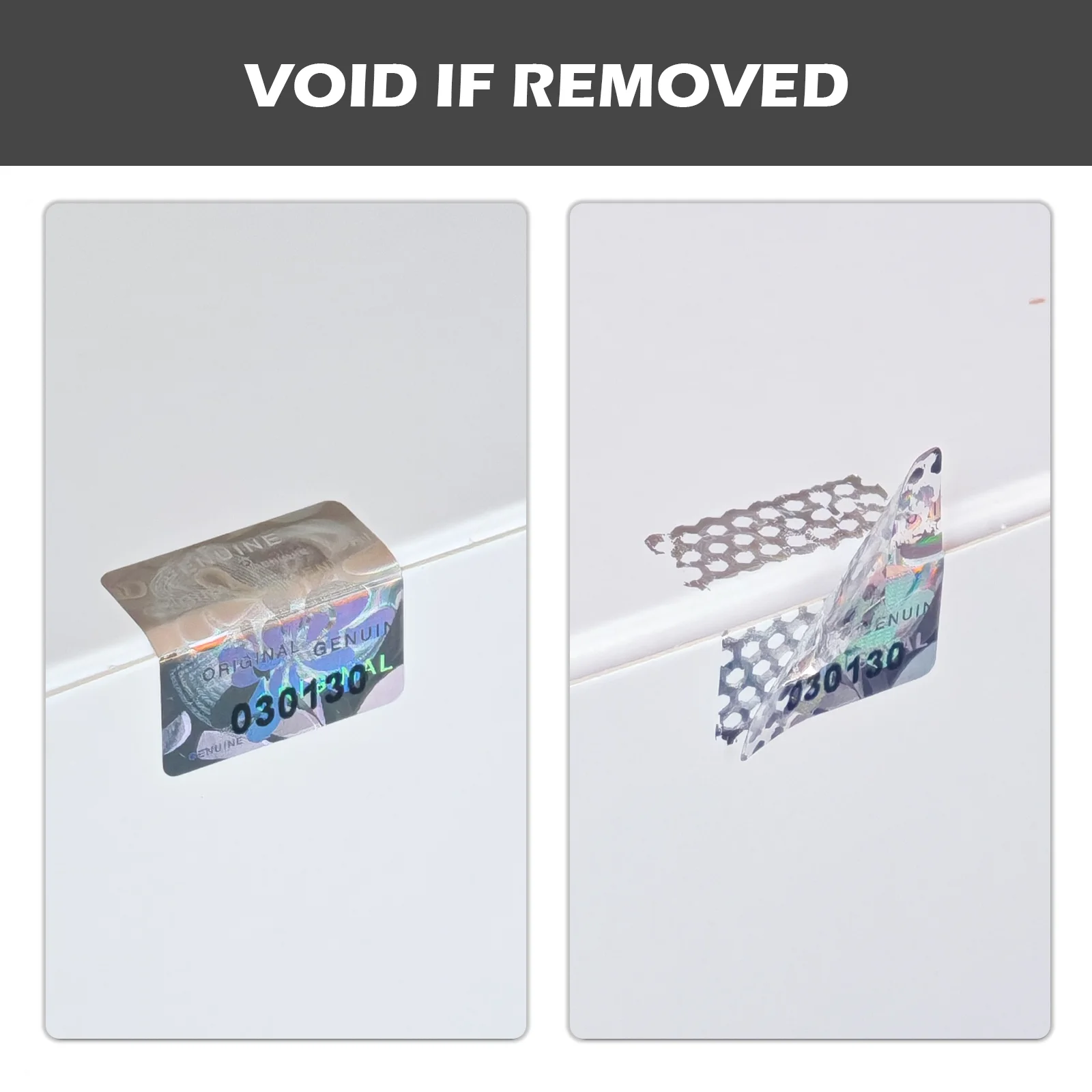 Holographic Security Seal Sticker 15mm Pack 3 Holographic Security Seal Sticker 15mm Pack - Image 3