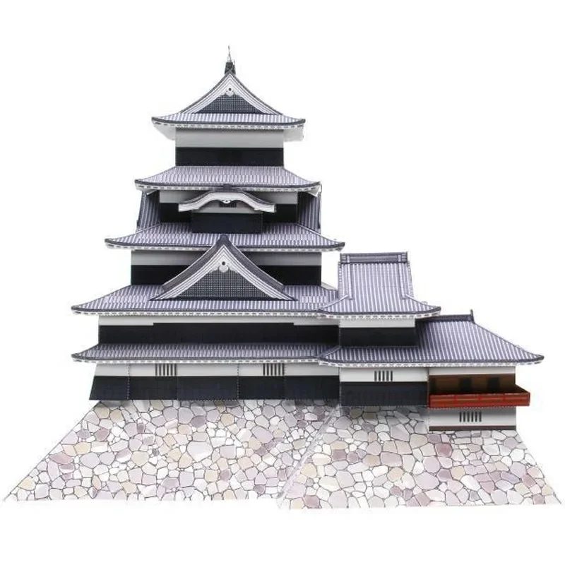 Matsumoto Castle Paper Model Kit 4 Matsumoto Castle Paper Model Kit - Image 4