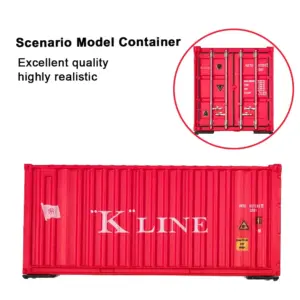 HO Scale Freight Container Model 20ft in 1:87 Scale 19 S79aedd7c64084169941edc87f72bec3fA