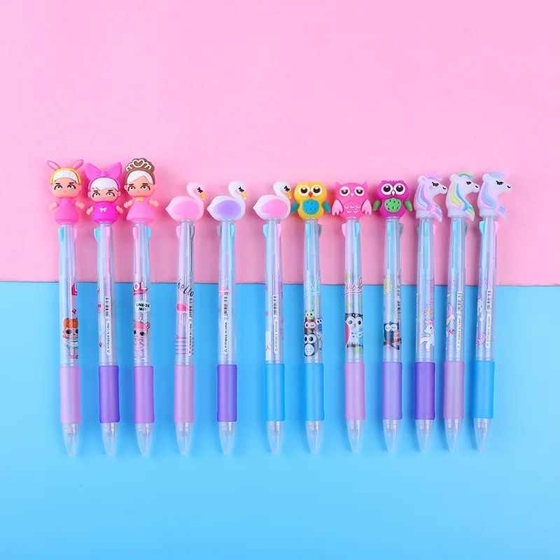 Colorful Unicorn and Swan Pen Set (10 Pieces) 5 Colorful Unicorn and Swan Pen Set (10 Pieces) - Image 5