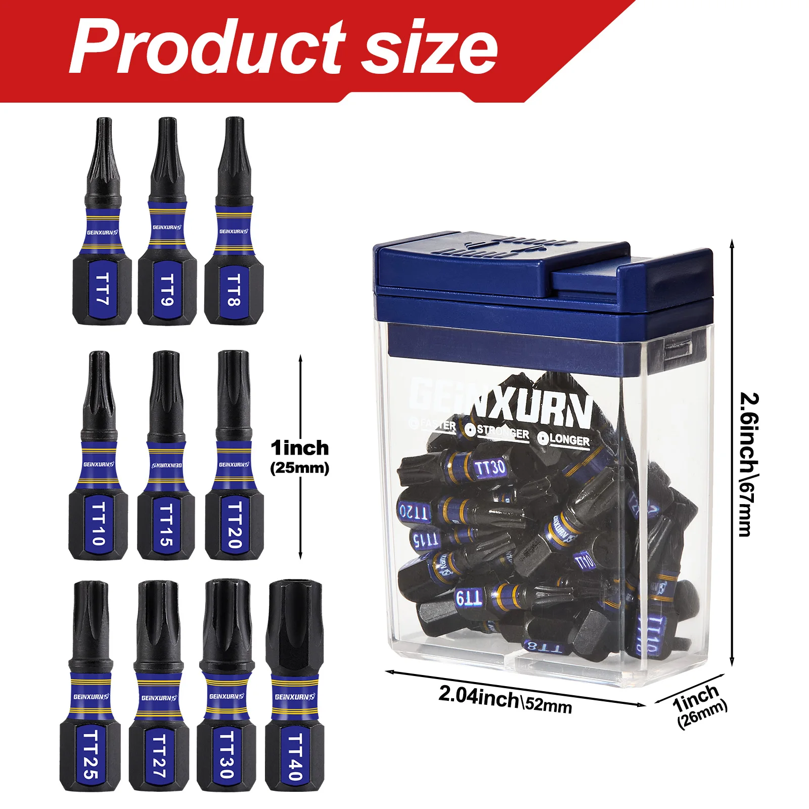 Impact Security Torx Bit Set for Professionals 2 Impact Security Torx Bit Set for Professionals - Image 2