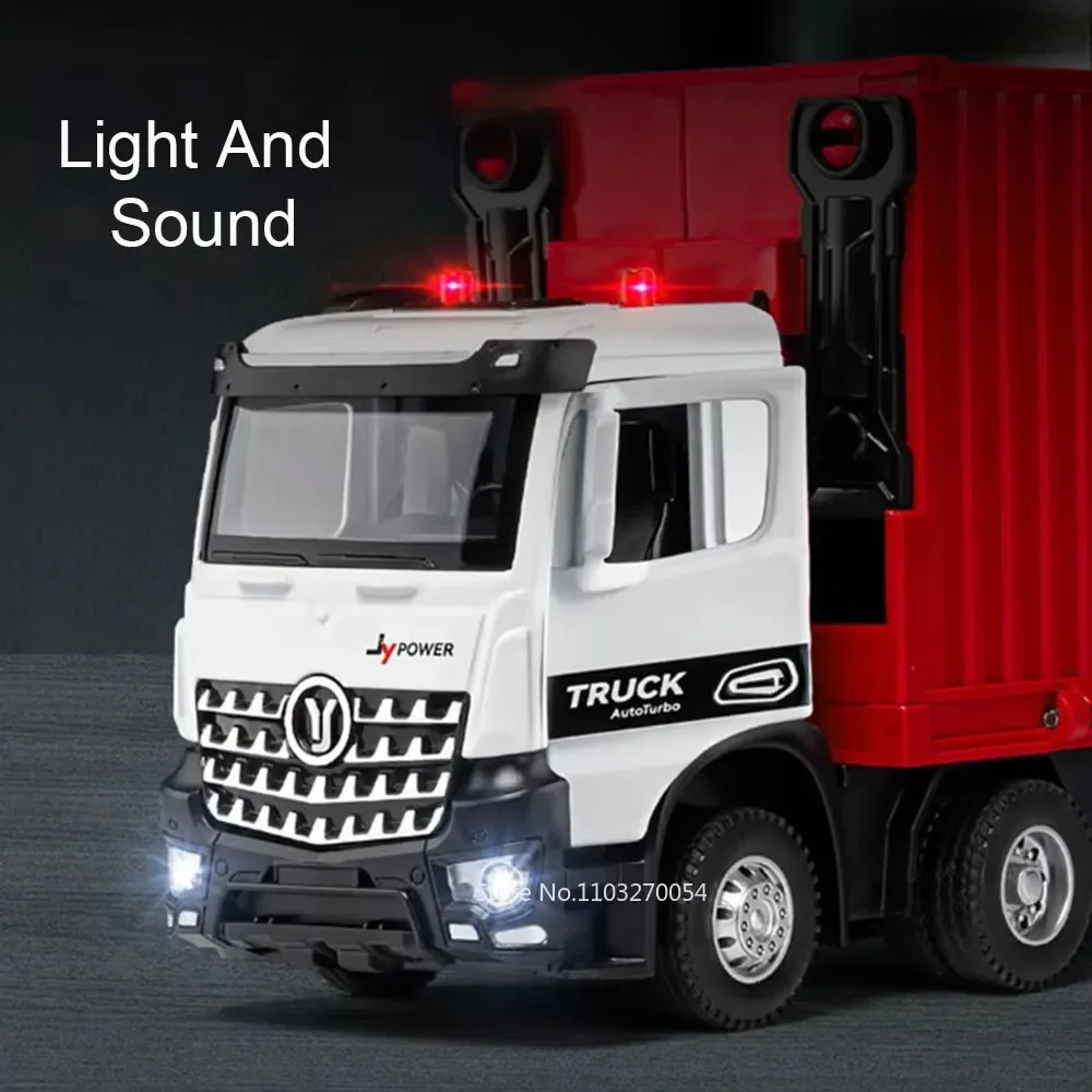 1:50 Scale Diecast Freight and Sanitation Truck 4 1:50 Scale Diecast Freight and Sanitation Truck - Image 4