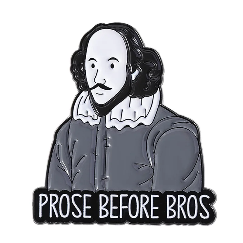 Colorful Shakespeare Literary Brooch Set 10 Colorful Shakespeare Literary Brooch Set - Image 10