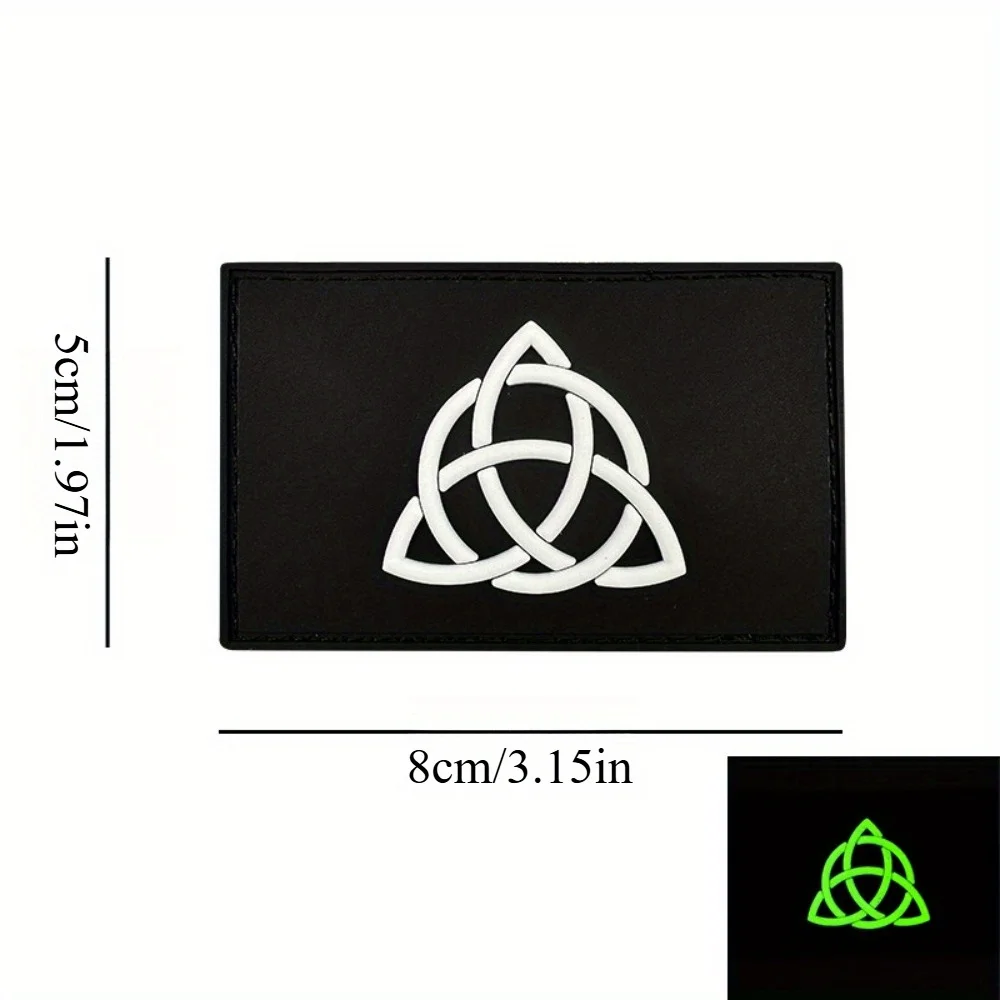 Viking Pattern 3D PVC Patch in Four Colors 3 Viking Pattern 3D PVC Patch in Four Colors - Image 3