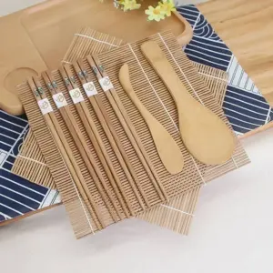 Eco-Friendly Bamboo Sushi Tools Set for Home 10 S7a1b41a269314171813e95bb5bdbfe1bE