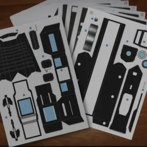 Python Revolver Paper Model - 29cm Collectible 11 S7a1daac82d0348389f813150ddc3861dz