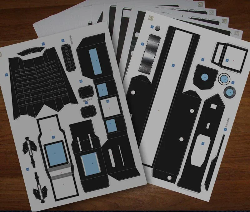 Python Revolver Paper Model - 29cm Collectible 6 Python Revolver Paper Model - 29cm Collectible - Image 6