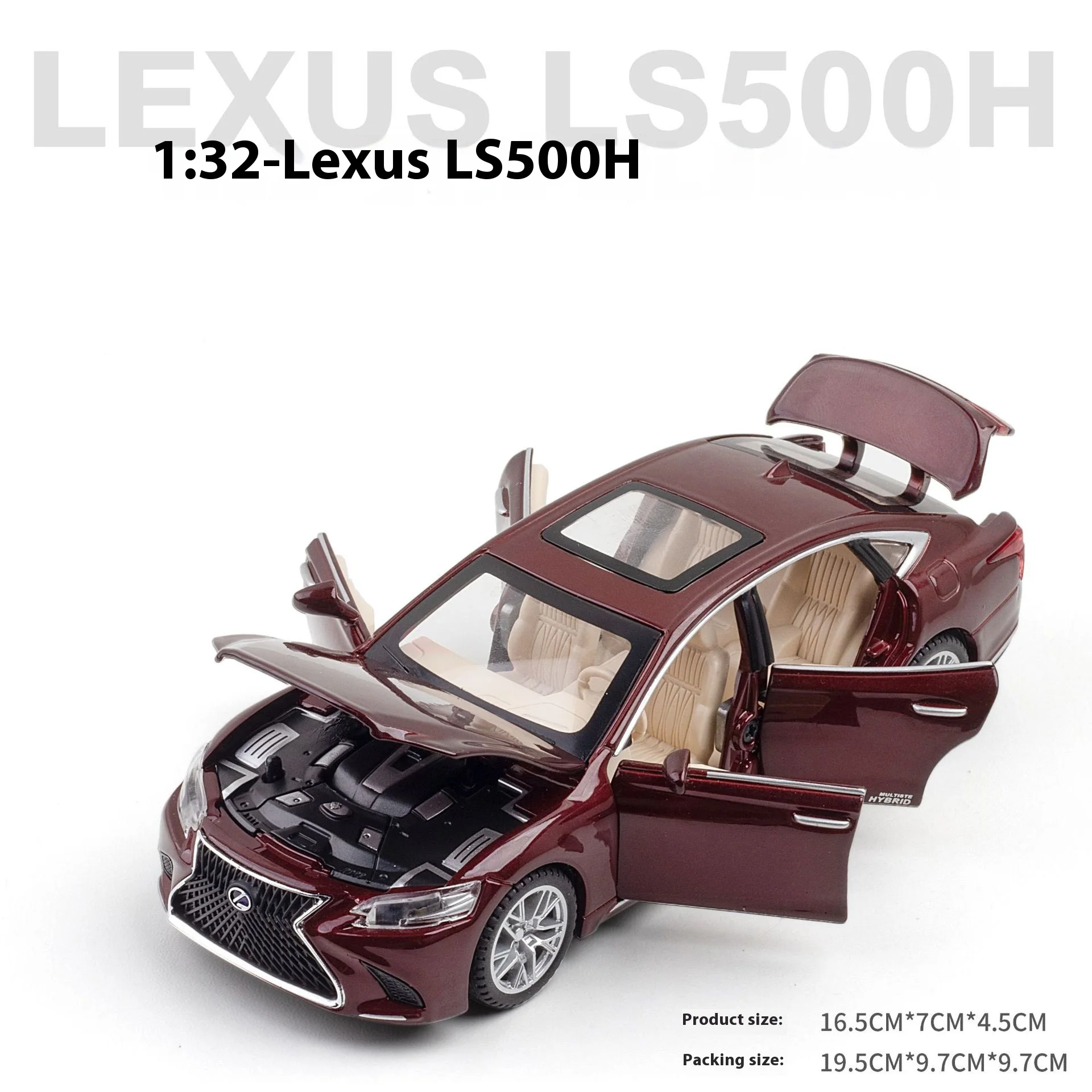 1/32 Lexus LS500H Diecast Model Collection 9 1/32 Lexus LS500H Diecast Model Collection - Image 9