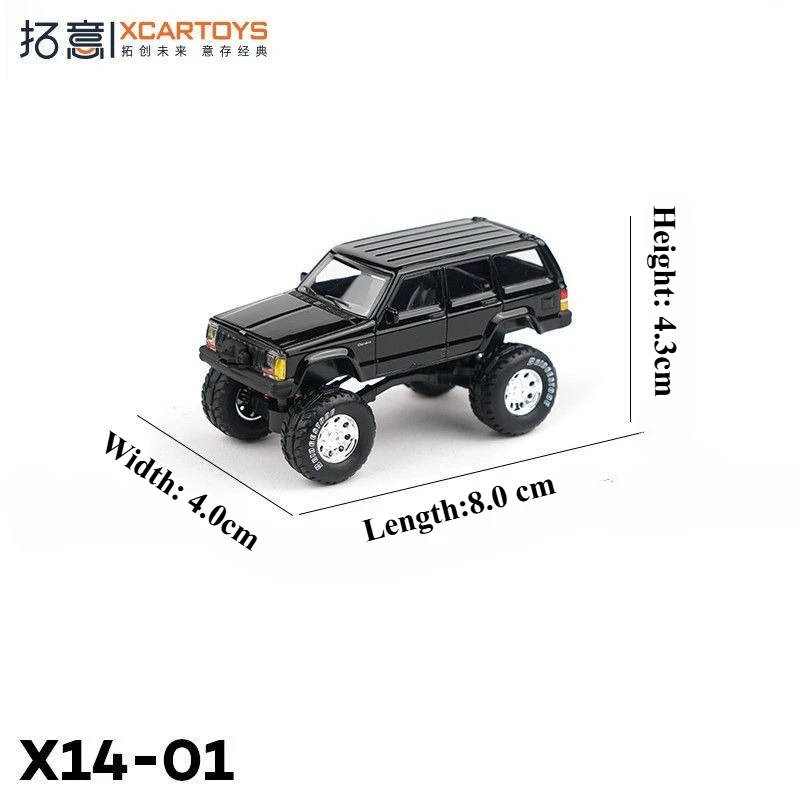 Diecast X14-01 Off-Road Jeep Model Collection 4 Diecast X14-01 Off-Road Jeep Model Collection - Image 4