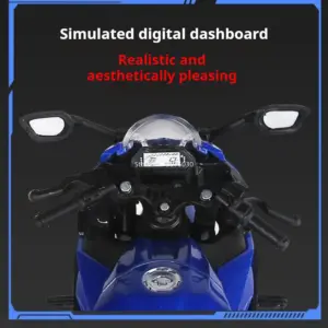 1:12 Scale Blue R3 Motorcycle Model 12 S7a49d7a6342d4d4b9cdbc1a04fb3e2beI