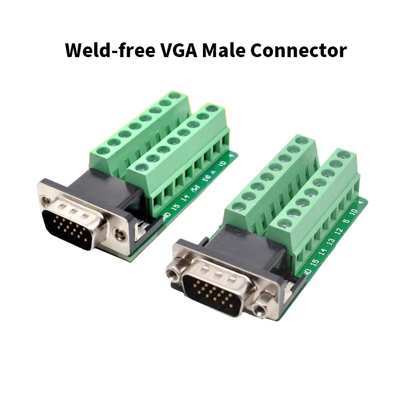 VGA Solderless Connector with 15-Pin Configuration 5 VGA Solderless Connector with 15-Pin Configuration - Image 5