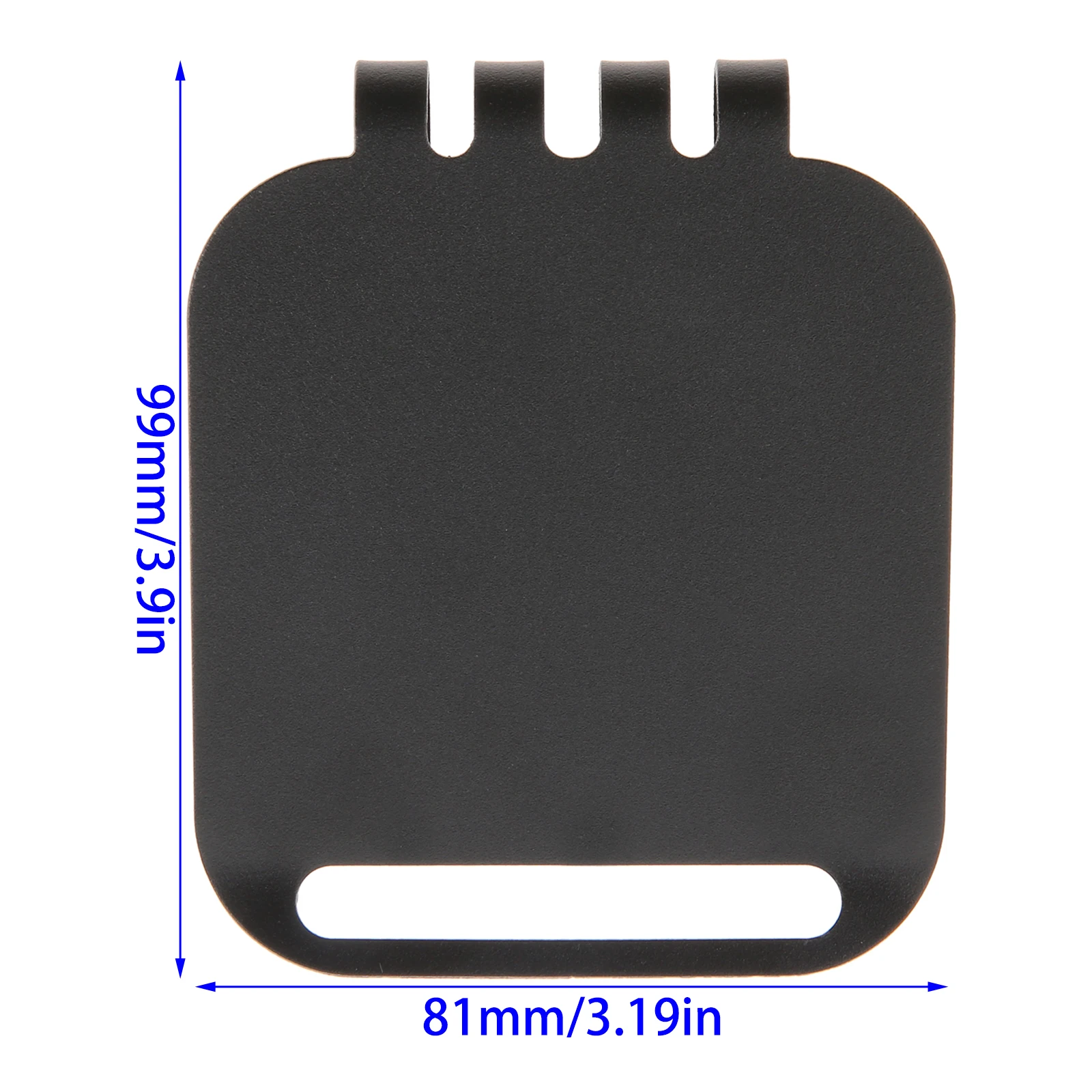 Black Steel Golf Bag Landing Pad in Three Sizes 7 Black Steel Golf Bag Landing Pad in Three Sizes - Image 7