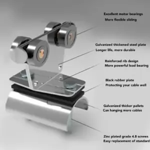 Stainless Steel Track Roller Wheel Trolley 9 S7a8ec31abcf54ec68a3392e8922fddcbX