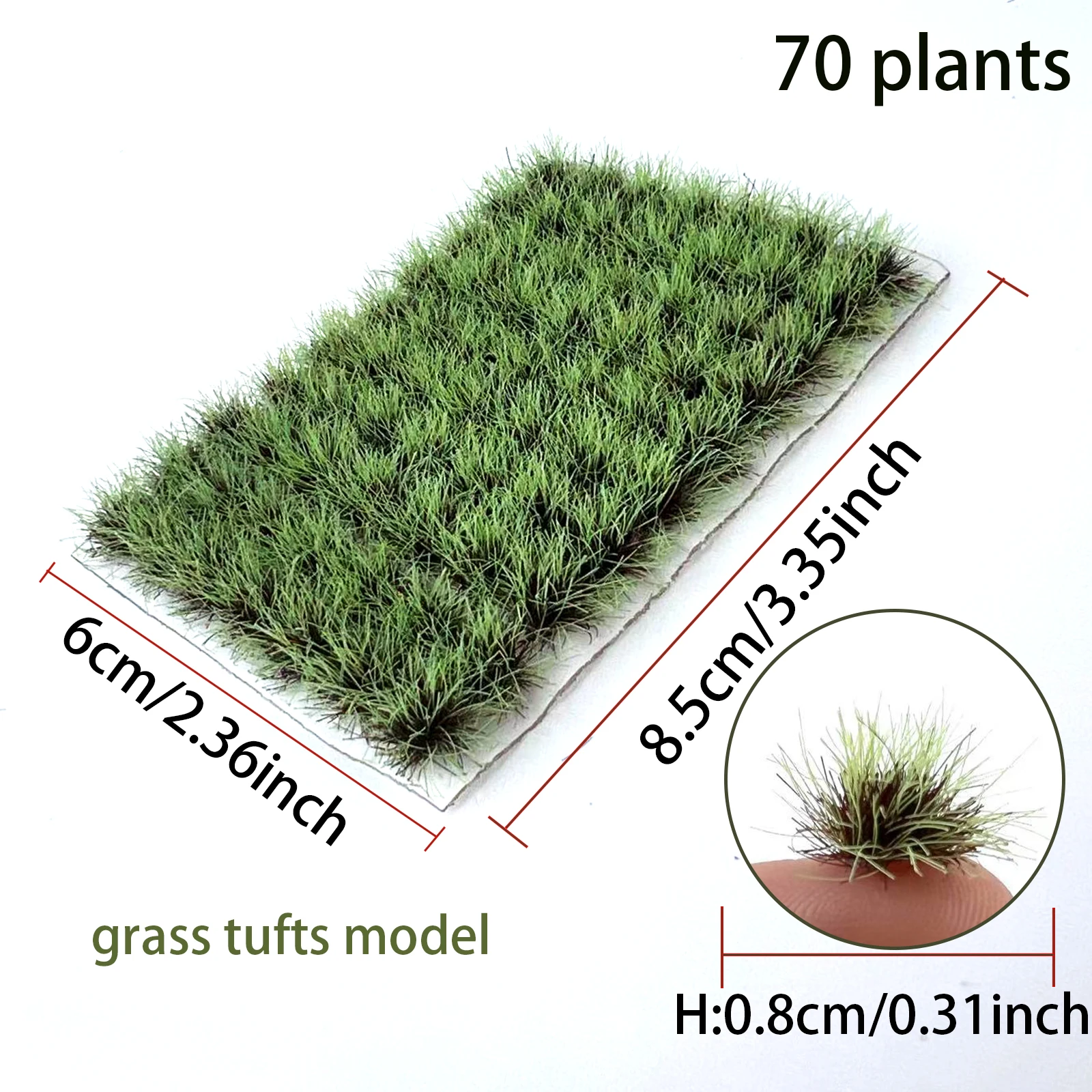 Miniature Static Grass Tufts for Dioramas 7 Miniature Static Grass Tufts for Dioramas - Image 7