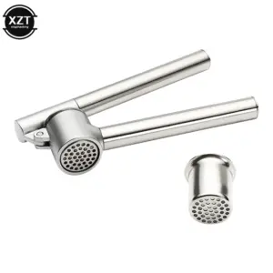 Stainless Steel Garlic Press with Peeler 9 S7abf4316639c4570ba3e154e16927406k