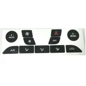 Ford Focus 1999-2005 Climate Control Sticker Set 7 S7aff2a124a224628833786e108c4ebady