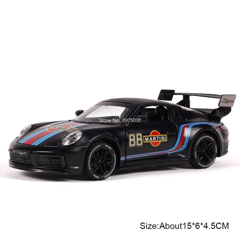 1:32 Porsche Martini Diecast Model Racing Car 7 1:32 Porsche Martini Diecast Model Racing Car - Image 7