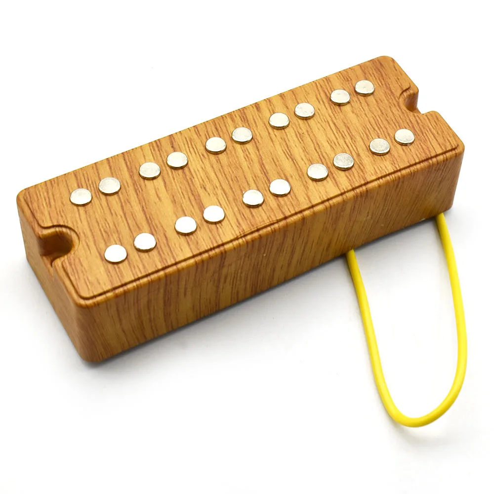 Vintage 5-String Bass Pickup Set with Ceramic Magnets 2 Vintage 5-String Bass Pickup Set with Ceramic Magnets - Image 2