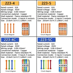 Versatile Zhuji Wire Connectors 8-12 Modules 12 S7b0fe69a42fa4741840f757dcdcedf164
