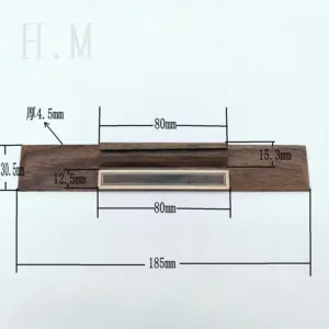 Rosewood Classical Guitar Bridge Saddle 9 S7b27107b9d4a49b28a5ea2b84b0693abk