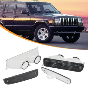 Jeep XJ Signal Light Set 1997-2001 Smoke 13 S7b2a5dc421ee490290094c76d56cecc4c