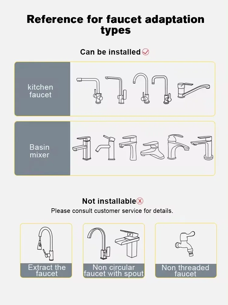 Multi-Mode Faucet Extender with Filter — 360° Rotatable 6 Multi-Mode Faucet Extender with Filter — 360° Rotatable - Image 6