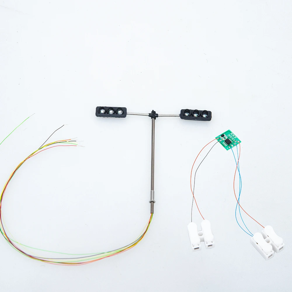 HO Scale Miniature Traffic Signal Light with LED Indicators 7 HO Scale Miniature Traffic Signal Light with LED Indicators - Image 7