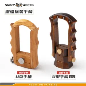 NightWorks Miniature Art Brush with Wooden Handle 8 S7b94c1c52e6c40539246ba801dfb39dfl