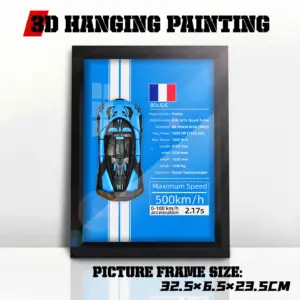 3D Alloy Car Model Wall Decor 1:32 Scale 18 S7b9d35ab0d0346d8b7e76c710e6b6709C