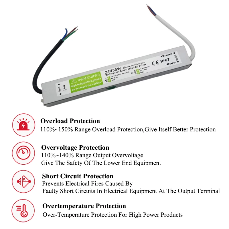 Indoor/Outdoor Waterproof Power Supply 10W-50W 4 Indoor/Outdoor Waterproof Power Supply 10W-50W - Image 4