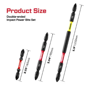 Impact Double-Ended Power Bit Set for Impact Drivers 10 S7bba30166137467e839291fda4932703X