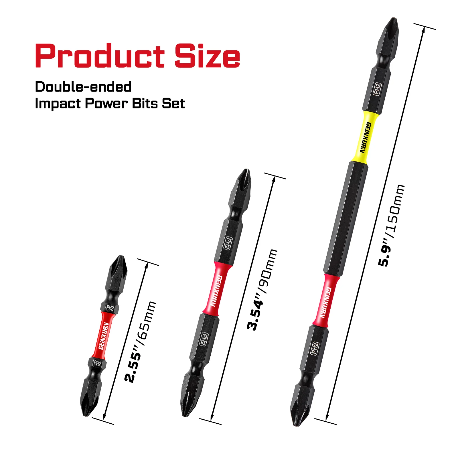 Impact Double-Ended Power Bit Set for Impact Drivers 2 Impact Double-Ended Power Bit Set for Impact Drivers - Image 2
