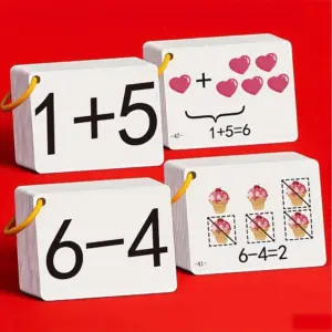 132-Piece Arithmetic Flashcards for Kids 7 S7bd2311c4e9e4e009d43f648a1f95b49V