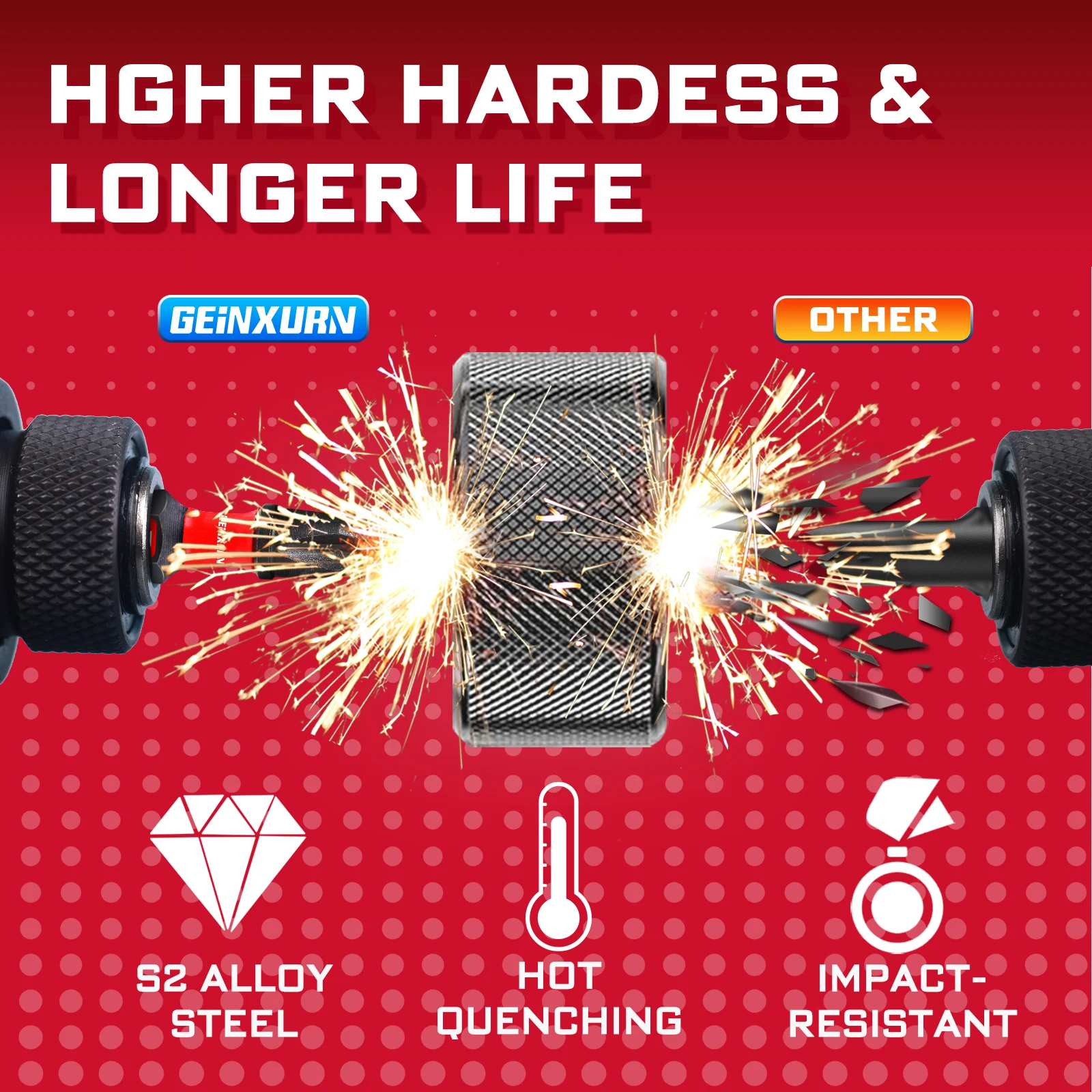 33-Piece Impact Screwdriver Bit Set for Professionals 4 33-Piece Impact Screwdriver Bit Set for Professionals - Image 4