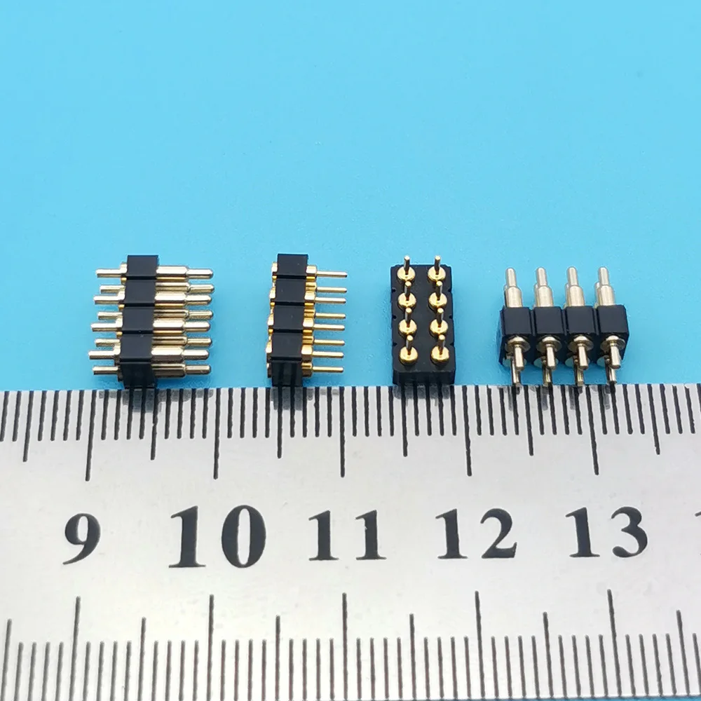 8-Pin 2.54mm Pitch Pogo Connector for Electronics 4 8-Pin 2.54mm Pitch Pogo Connector for Electronics - Image 4