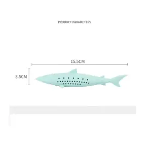 Silicone Fish Cat Toy with Catnip Fill 13 S7c604d1298d14dcb88baef919115f4deH