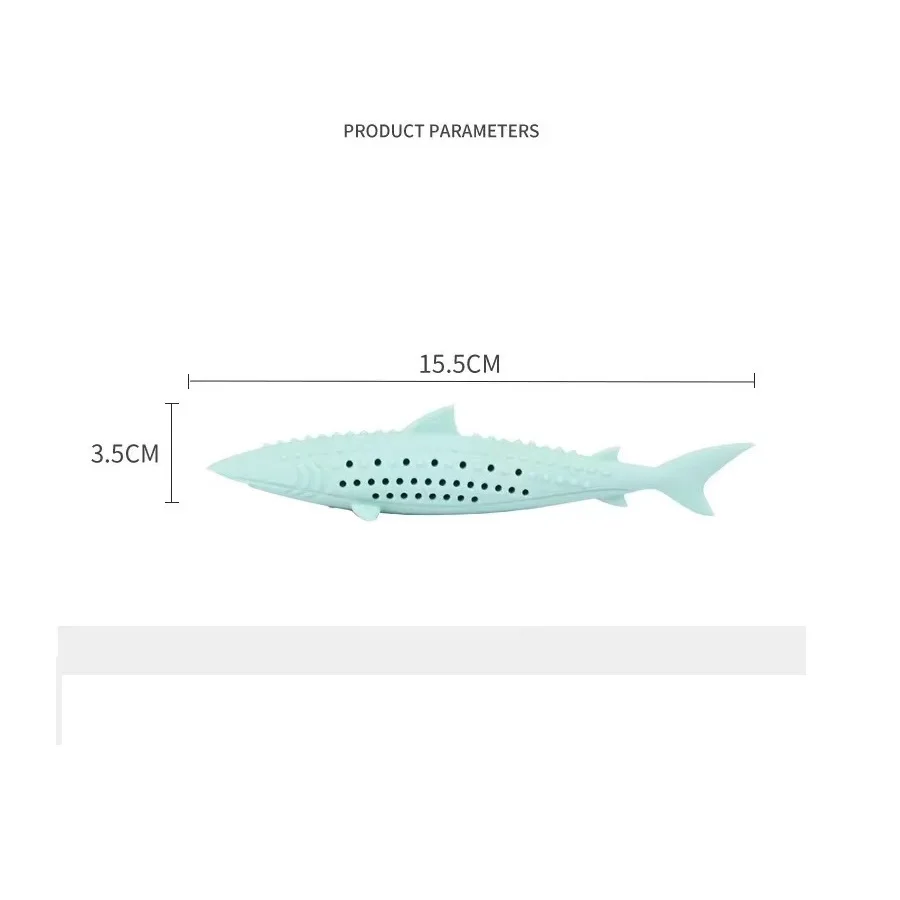 Silicone Fish Cat Toy with Catnip Fill 5 Silicone Fish Cat Toy with Catnip Fill - Image 5