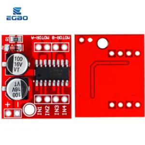 Red DC Motor Driver Module with Dual H-Bridge 9 S7c69428401c44788acd6e21cf632db9aV